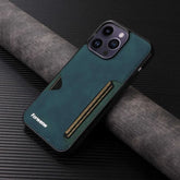 Retro PU Leather Wallet Phone Case for iPhone
